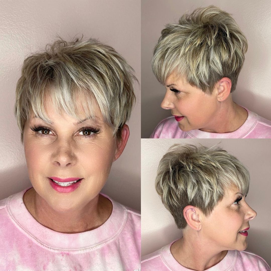 Over 50 Women’s Pixie with Undercut