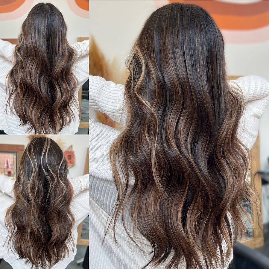 Beach Waves and Multi-Tone Balayage